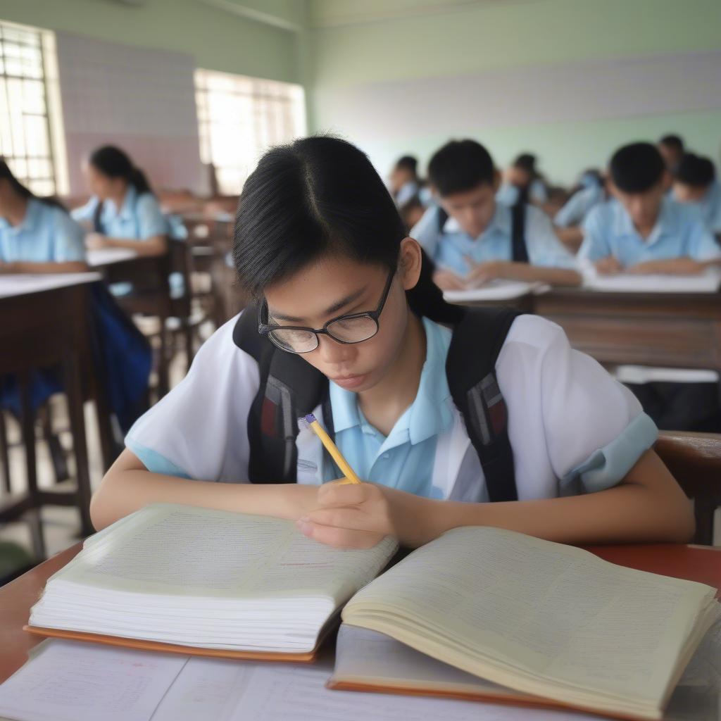 Môn thi tuyển sinh vào 10 Thanh Hóa