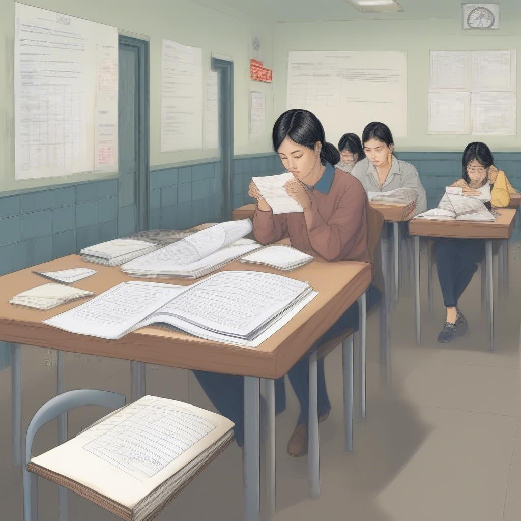 Mức điểm liệt môn Văn Khánh Hòa