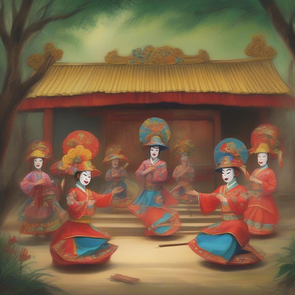 Nghệ thuật biểu diễn Chèo