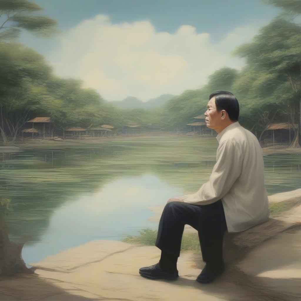 Hình ảnh Nguyễn Trãi trong Cảnh Ngày Hè