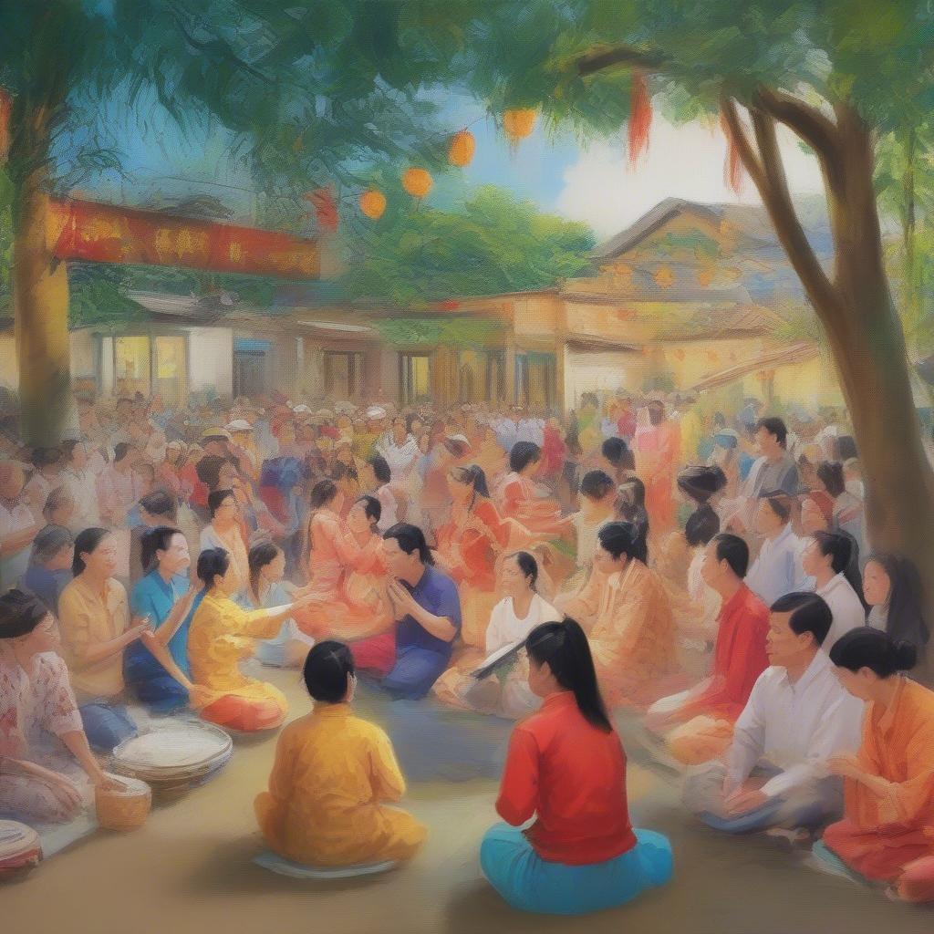 Activities at Nha Van Hoa Phuong 2 Quan 10