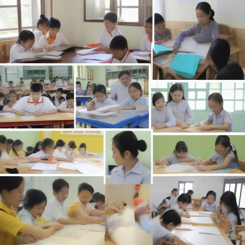 Classes at Nha Van Hoa Phuong 2 Quan 10