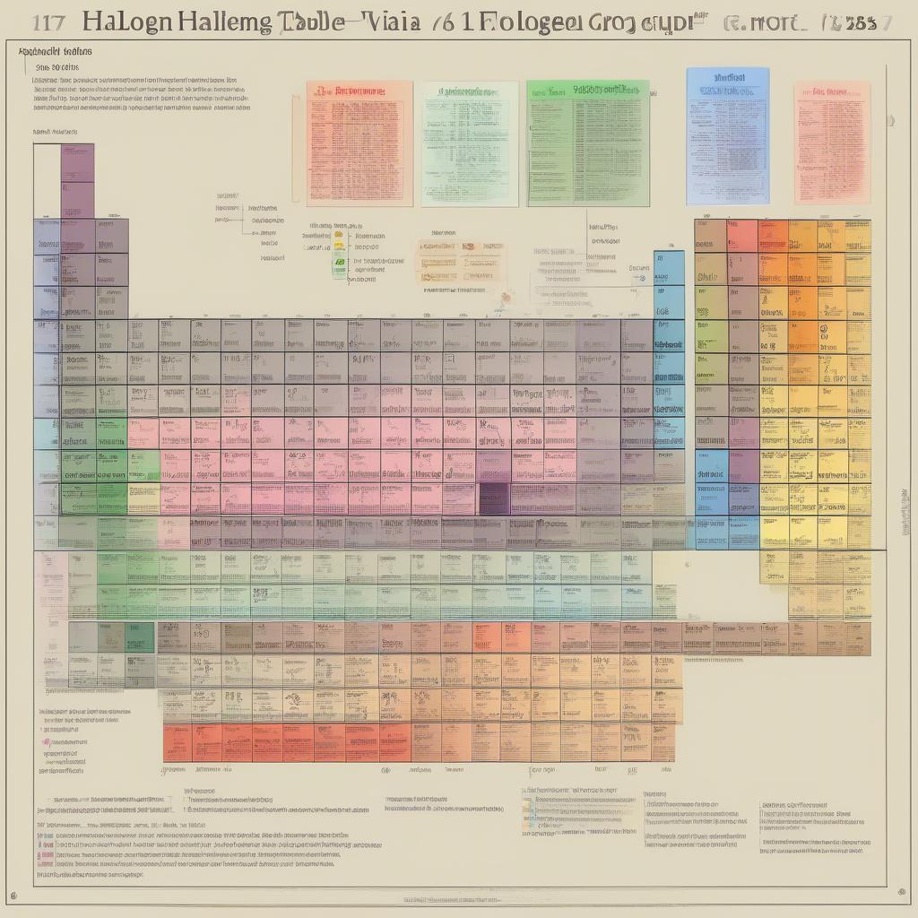 Tính chất nhóm Halogen