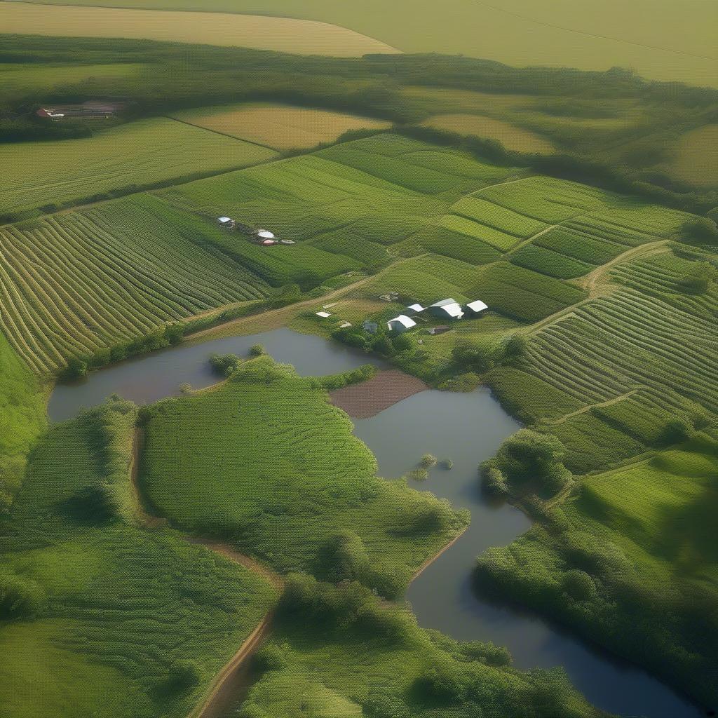 Organic farming protects the environment