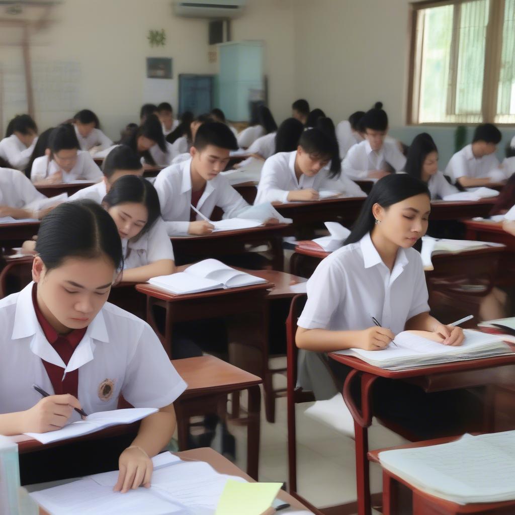 Ôn thi vào lớp 10 trường Lý Tự Trọng Cần Thơ