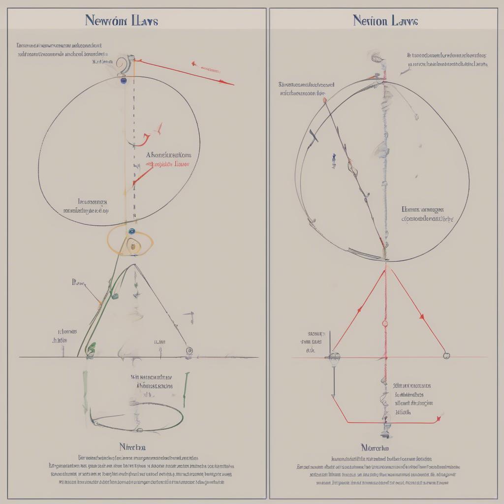 Phân biệt Định luật I và II Newton