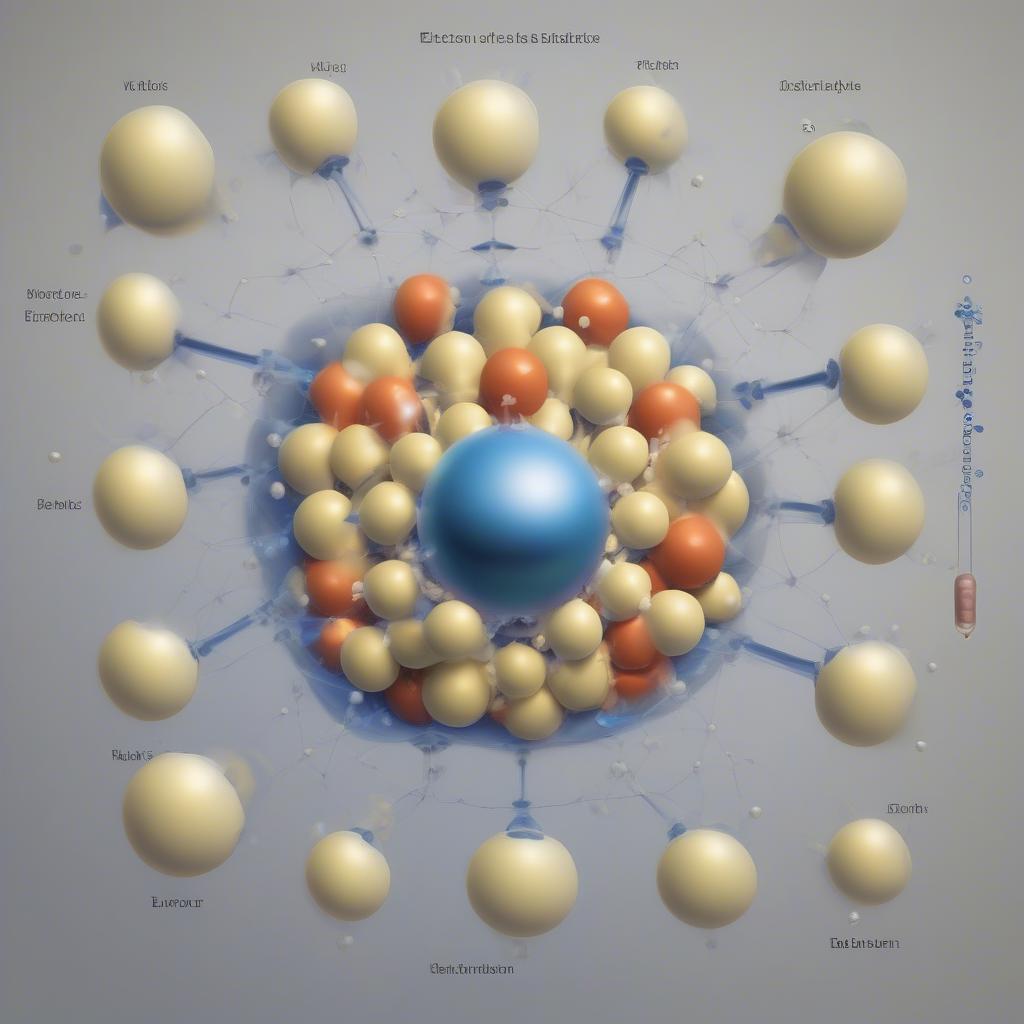 Phân bố electron trong nguyên tử