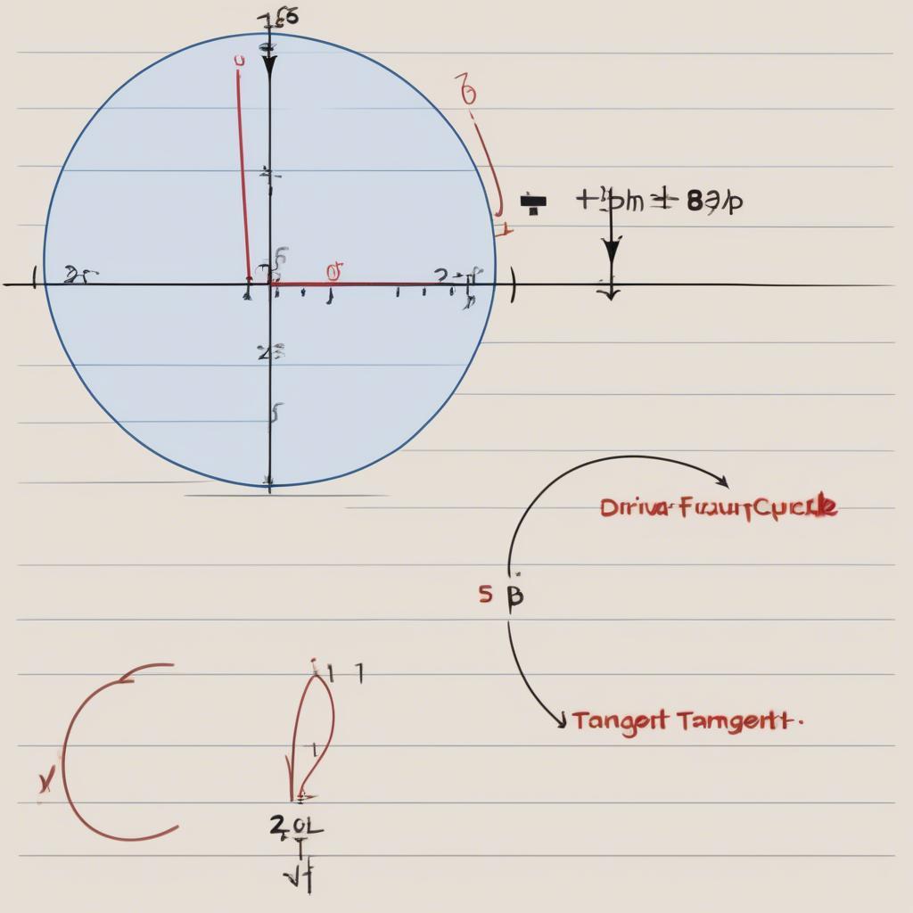 Phương Trình Tiếp Tuyến của Đường Tròn