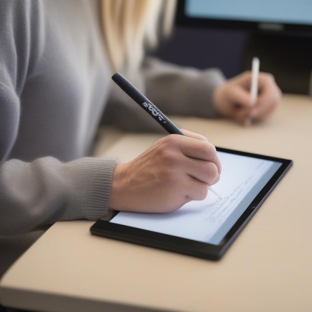 Using a stylus to convert handwriting to text effectively on Windows 10