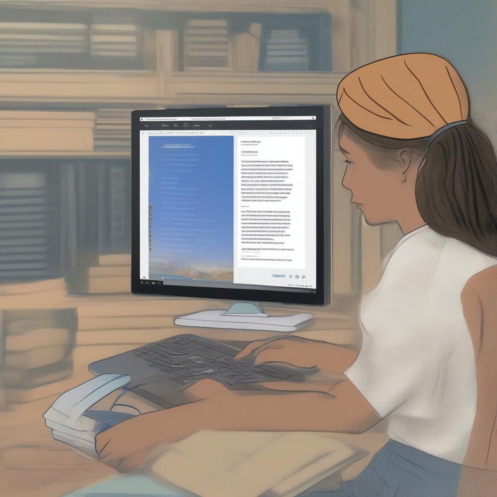 Sử dụng Narrator để đọc văn bản