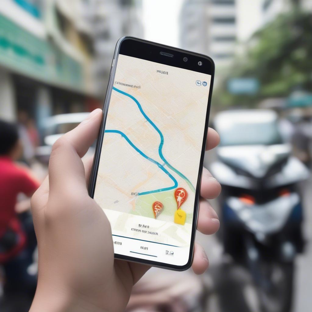 Sử dụng ứng dụng chỉ đường đến 83 Lý Chiêu Hoàng