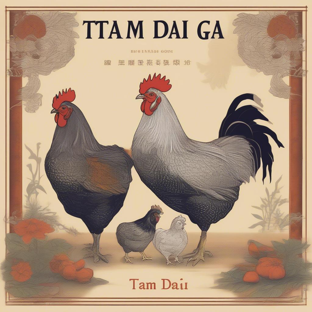 Bìa sách Tam Đại Con Gà