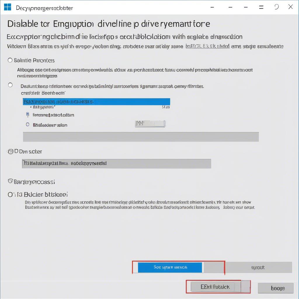 Disabling BitLocker Drive Encryption in Windows 10