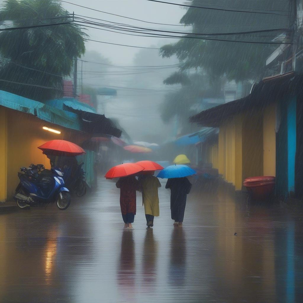 Thời tiết Thanh Hóa mưa 10 ngày tới