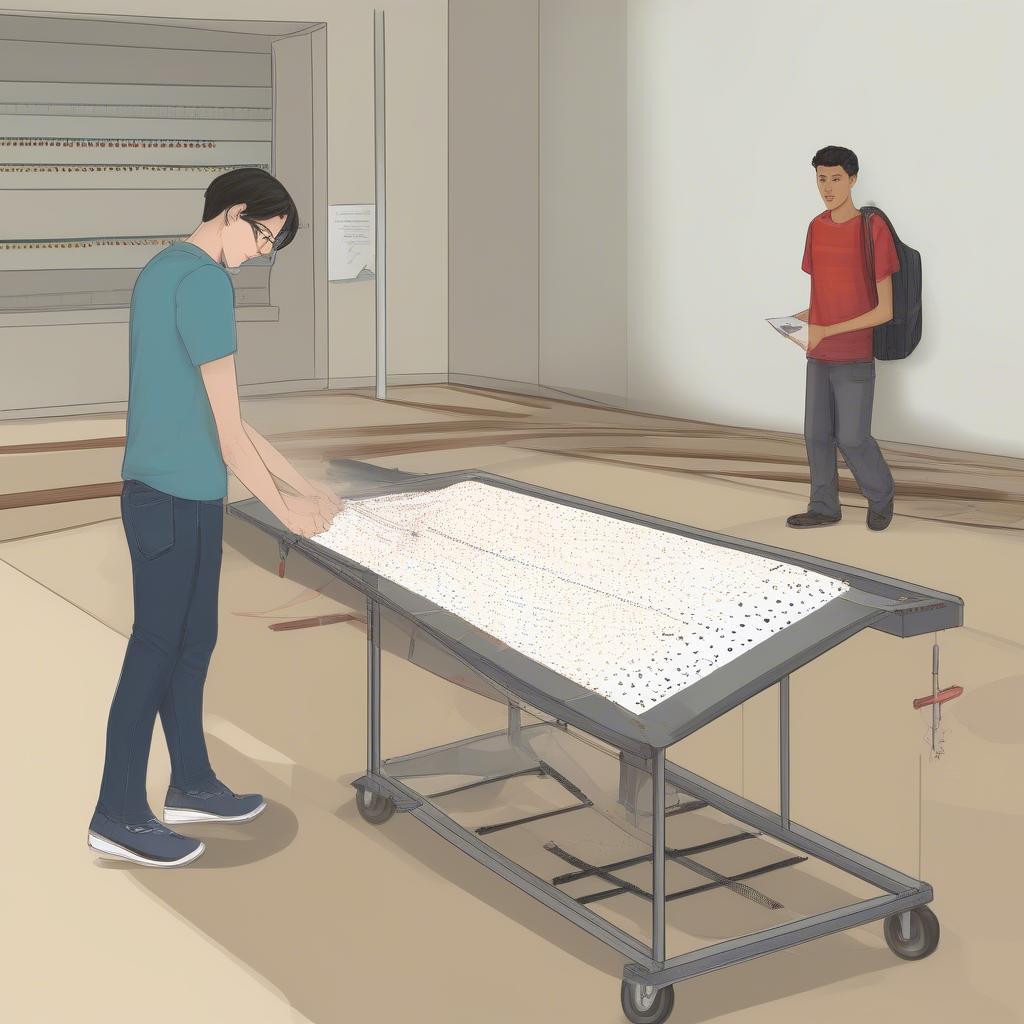 Thực hành Lý 10 Bài 16: Xác định gia tốc trong chuyển động thẳng biến đổi đều