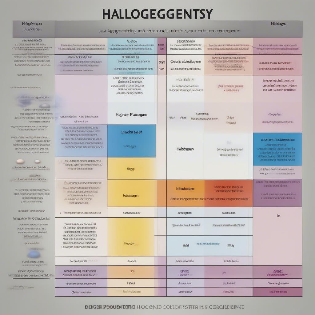 Tính chất đặc trưng của halogen