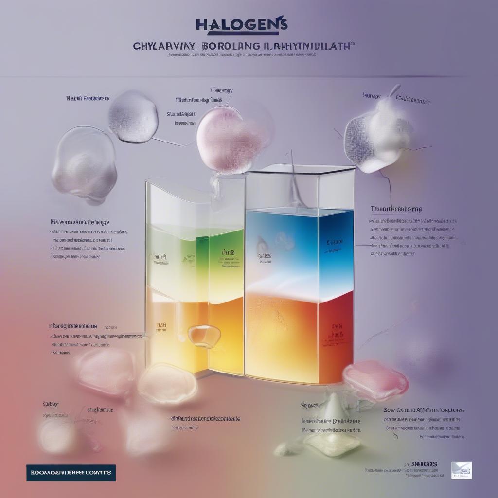 Tính chất vật lý của halogen