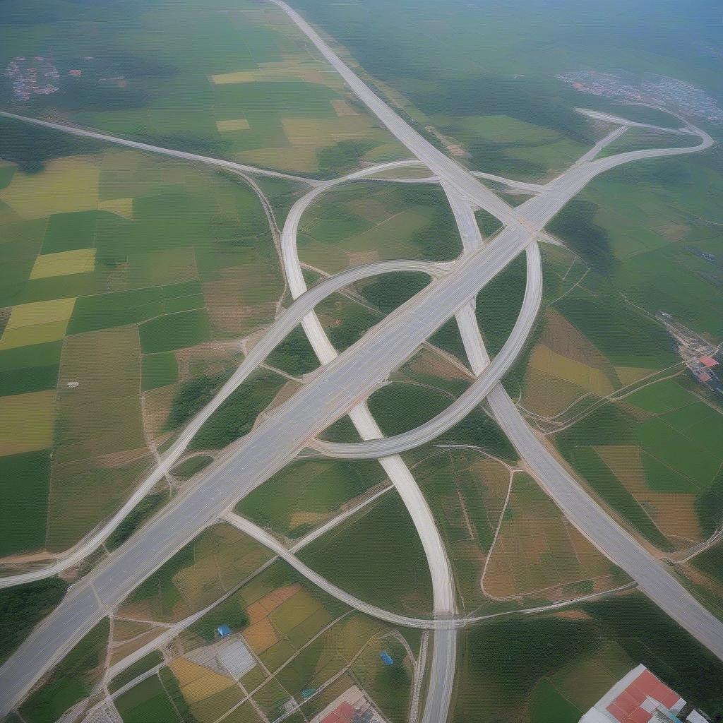 Image of Provincial Road 10 connecting to other major roads and highways, facilitating transportation and economic activities in the region.
