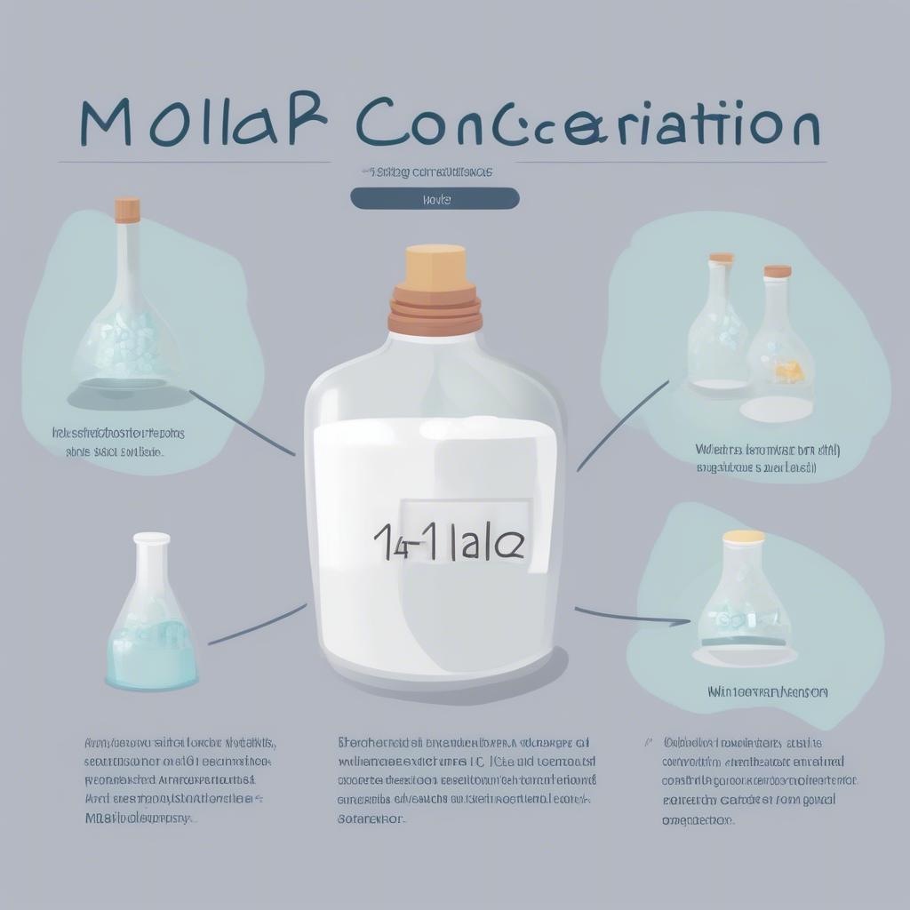 Công thức tính nồng độ Mol