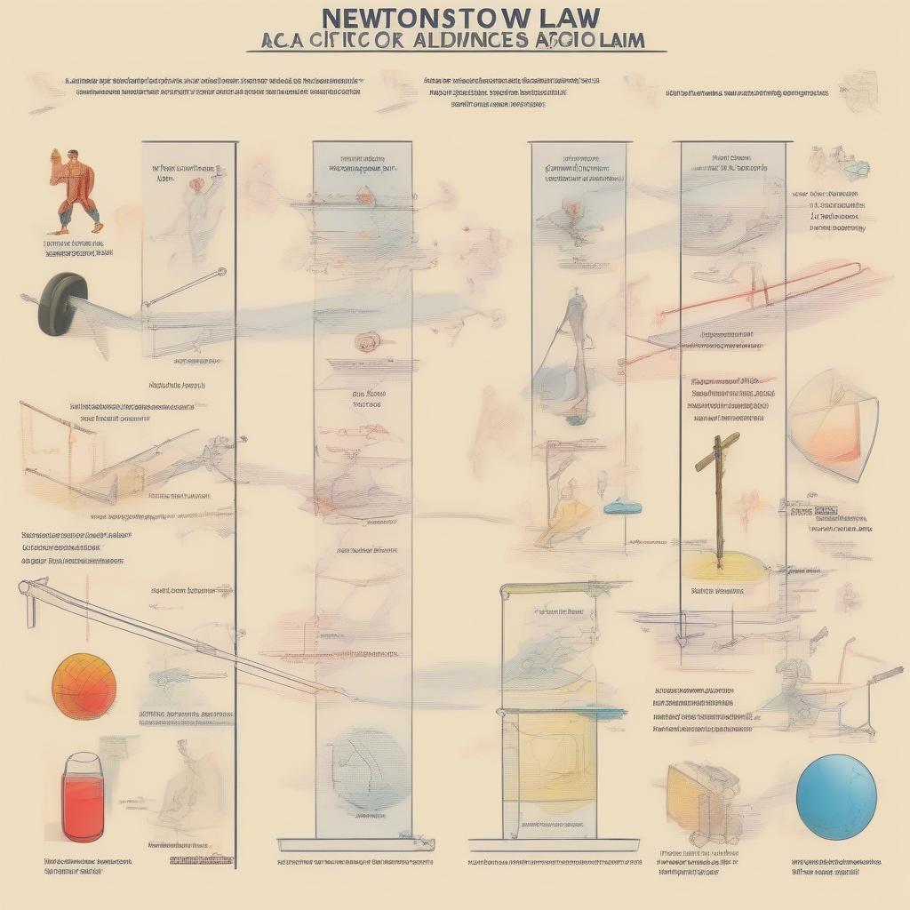 Tổng kết định luật Newton trong vật lý 10