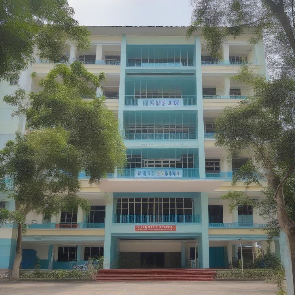 Overview of Ly Thuong Kiet Secondary School in District 10