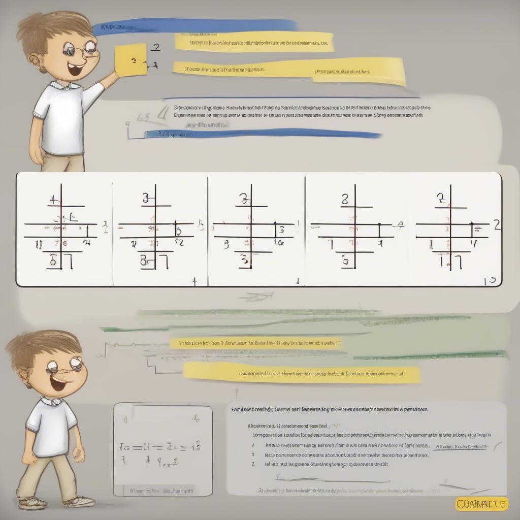 Ví dụ bài tập phép trừ phân số