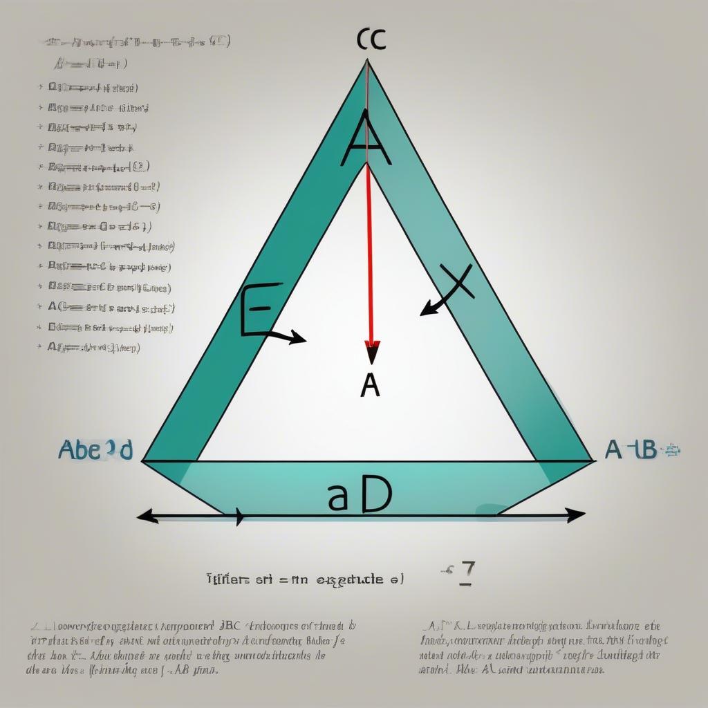 Example illustrating the proof of three collinear points