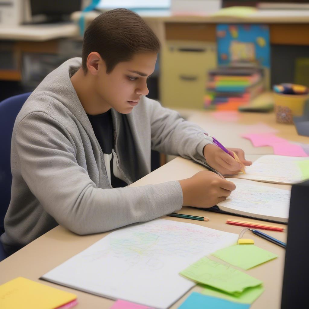 Planning and outlining a 7-10 sentence paragraph