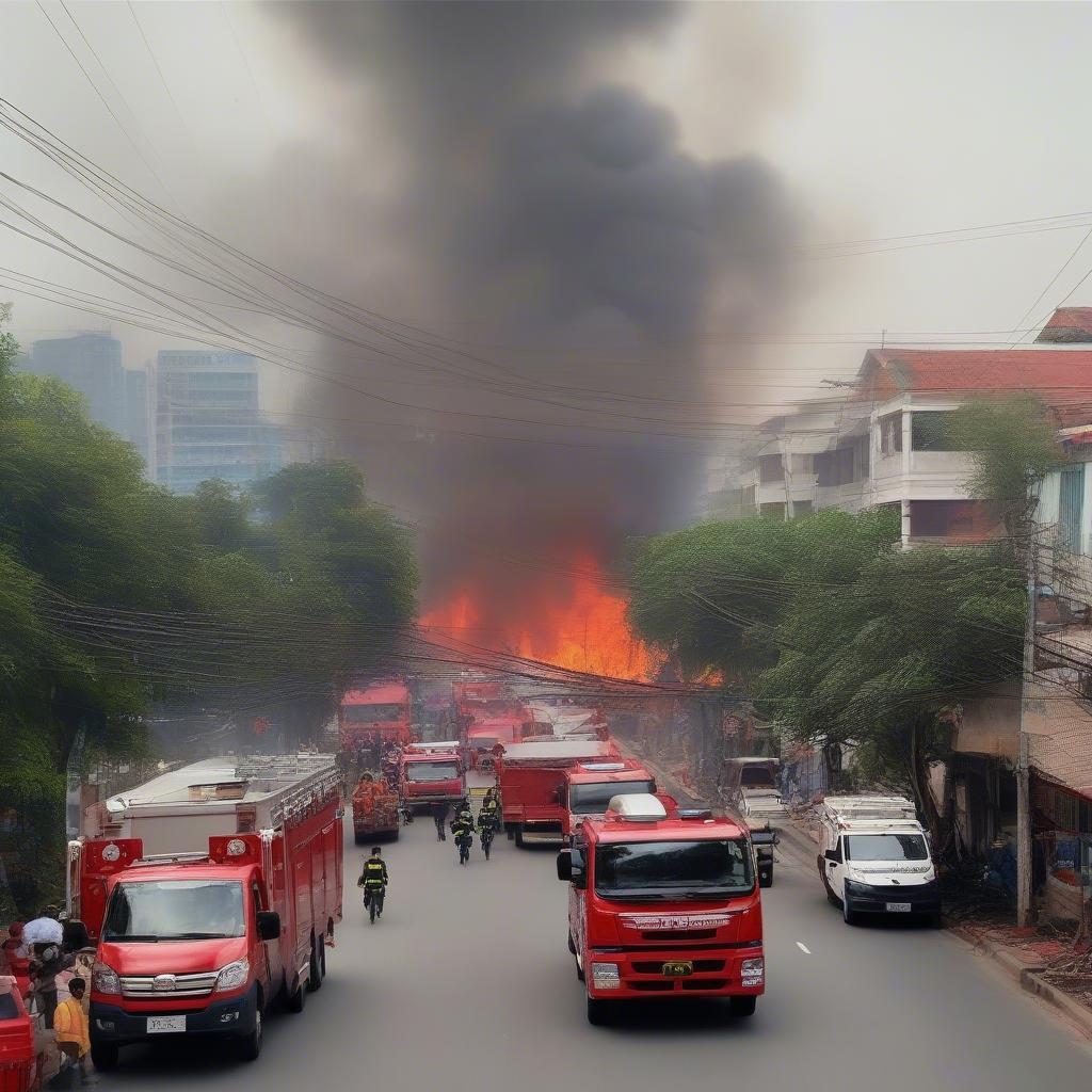 Vụ cháy Lý Thường Kiệt ngày 1 tháng 10