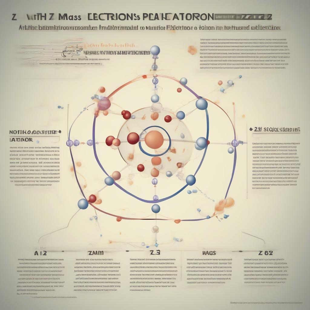 Xác định số proton, neutron và electron